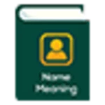 name meaning dictionary android application logo